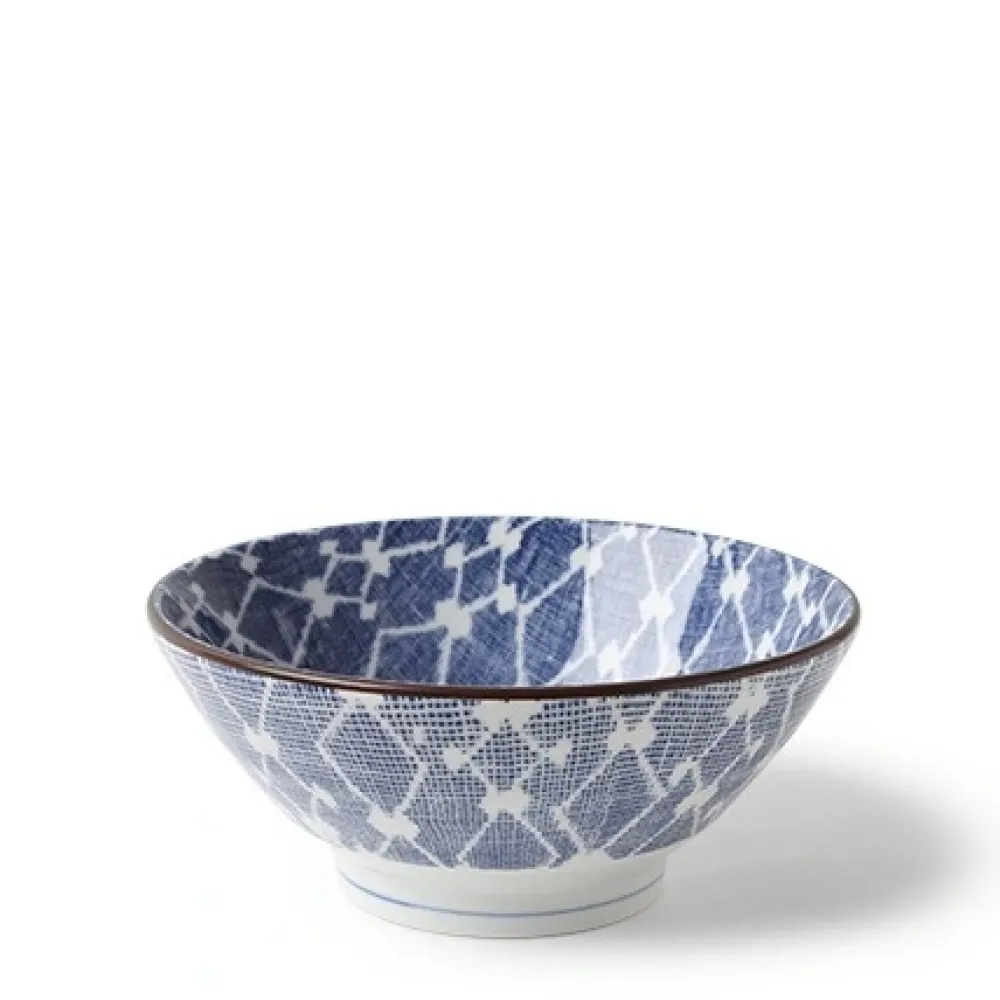 MIYA Company Aizome Hishi 6.75" Bowl
