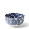 MIYA Company Aizome Hishi 5" Soup Bowl Clearance