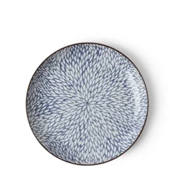 MIYA Company Aizome Mums 7" Plate Sale