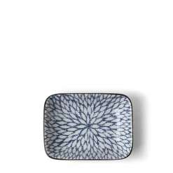 MIYA Company Aizome Mums Sauce Dish Outlet