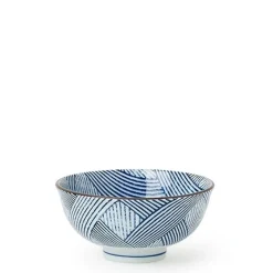 MIYA Company Aizome Shima 4.5" Rice Bowl