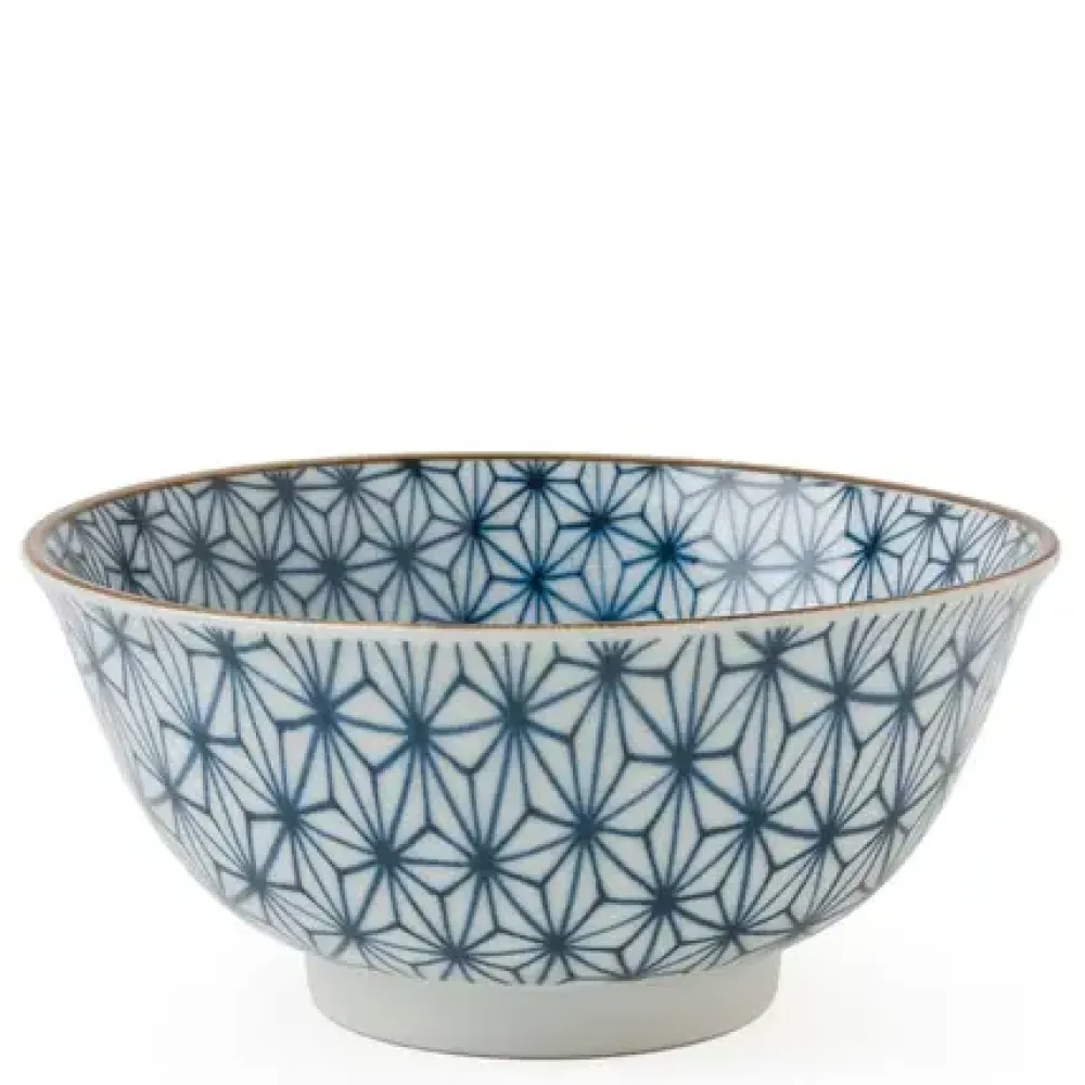 MIYA Company Asanoha Colors 5.75" Bowl - Blue Best