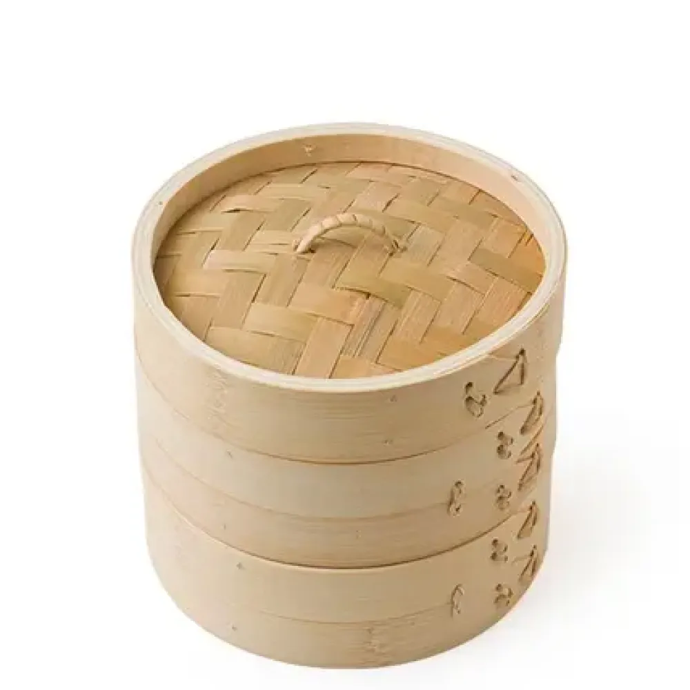 MIYA Company Bamboo Steamer Set 6" Best