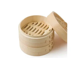 MIYA Company Bamboo Steamer Set 6" Best