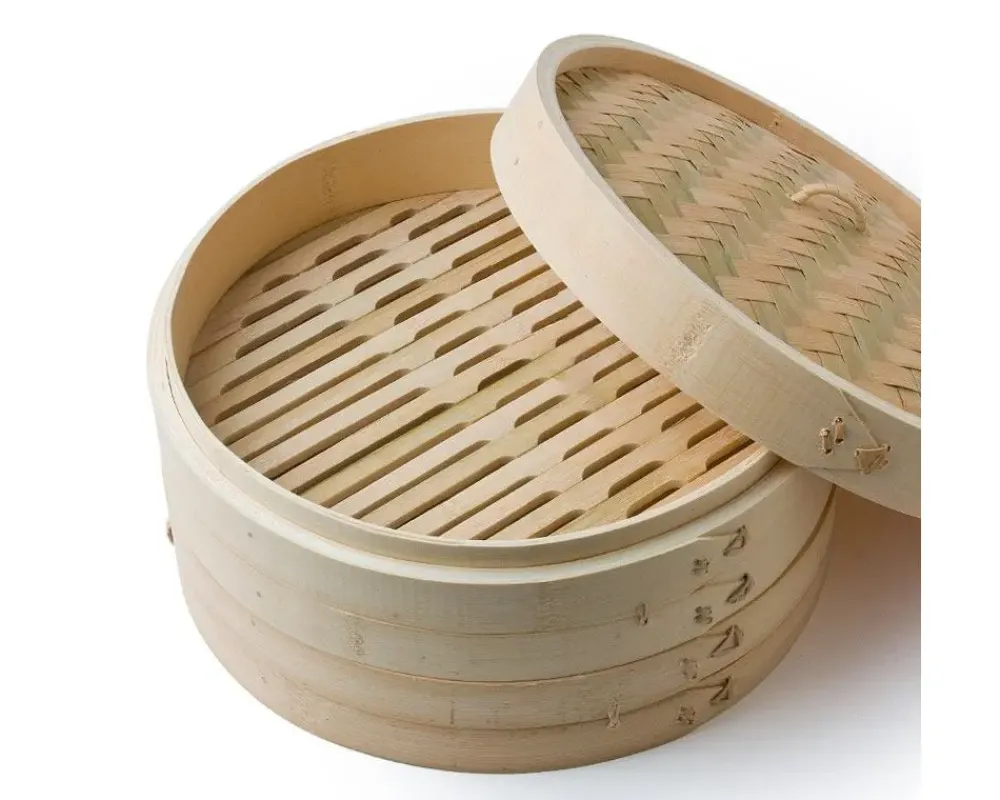 MIYA Company Bamboo Steamer Set 12" Best