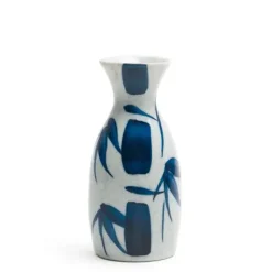 MIYA Company Blue Bamboo 5 Oz. Sake Bottle