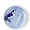 MIYA Company Blue Cat Relaxing Plate Online