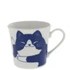 MIYA Company Blue Cats 8 Oz. Mug Sale