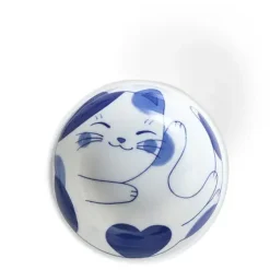 MIYA Company Blue Cats Rice Bowl