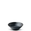 MIYA Company Blue Namako Tokusa 4.5" Shallow Bowl Best
