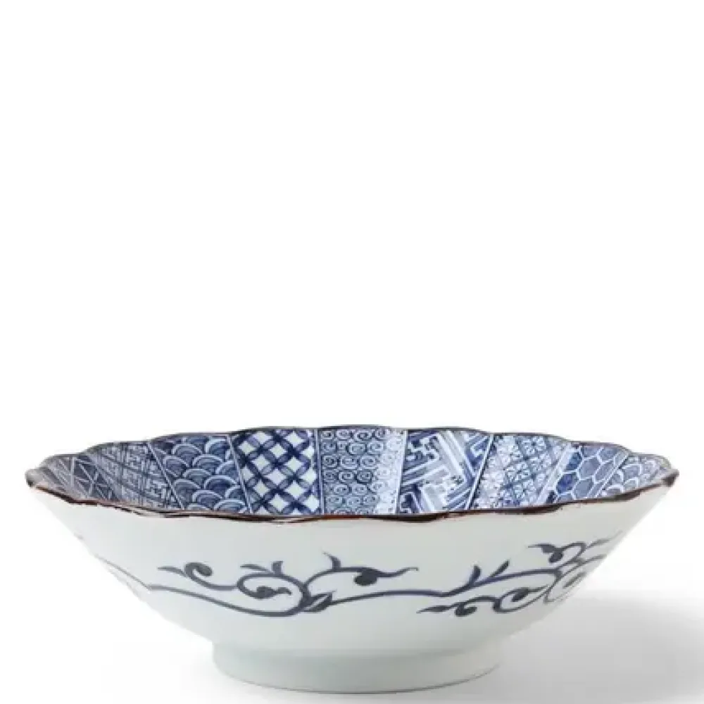 MIYA Company Blue Nishiki 10" Serving Bowl Sale