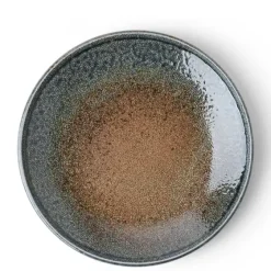 MIYA Company Blue Sand Crackle Dinner Plate 10-1/4" Outlet