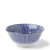 MIYA Company Blue Spoke Bowl 6" Clearance