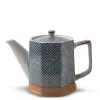 MIYA Company Blue Vintage Dots Tea Pot Online