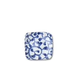 MIYA Company Blue & White Karakusa 3.5" Plate New