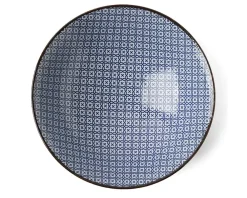 MIYA Company Blue & White Mosaic 9.75