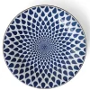 MIYA Company Blue & White Rain 11" Plate Clearance