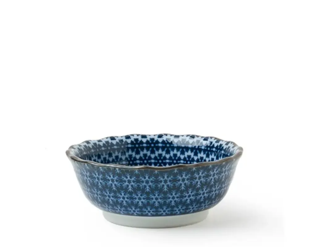 MIYA Company Blue & White Sauce Dish Set