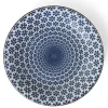 MIYA Company Blue & White Snow 11" Plate Online