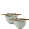 MIYA Company Boulder Gray Bowl Set/2 Online