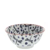 MIYA Company Bowl Blue Dragonfly 6" Outlet