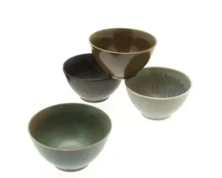 MIYA Company Bowl Set Pacific Forest Matte 4-5/8" New