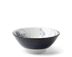 MIYA Company Bowl The Great Wave 8-1/4" Clearance