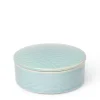 MIYA Company Bowl With Cover Himari Lt Blue Hot
