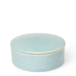 MIYA Company Bowl With Cover Himari Lt Blue Hot
