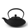 MIYA Company Cast Iron Teapot Flat Hailstone 0.5L Sale