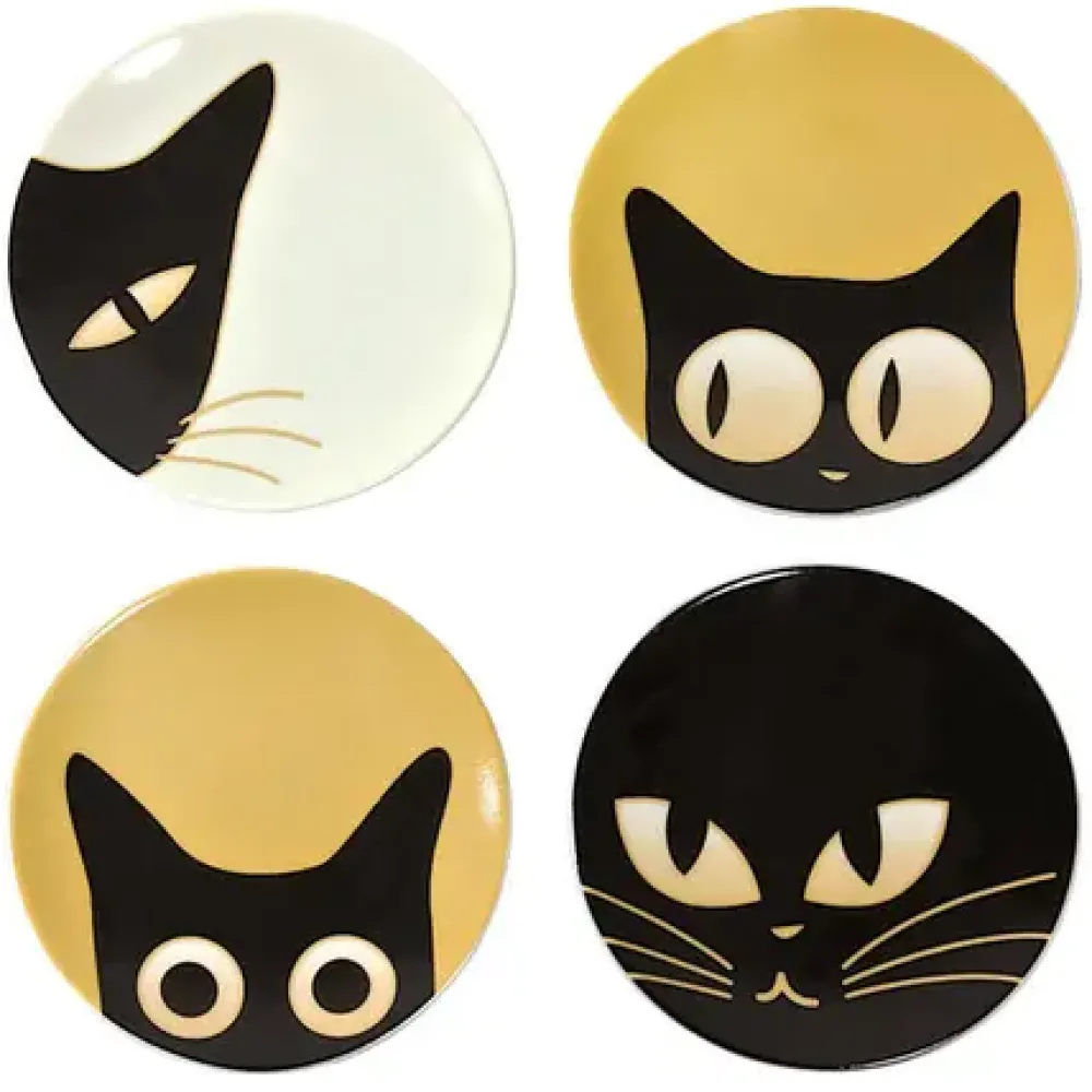 MIYA Company Cat Eyes 3.5" Mini Plate Set Online