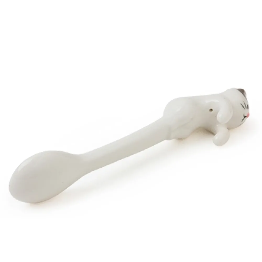 MIYA Company Cat Hanging Spoon - White Outlet