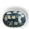 MIYA Company Cat Life Oval Plate Sale