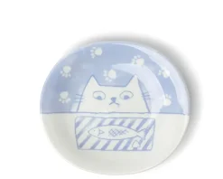 MIYA Company Cat Lunch Oval Plate