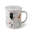 MIYA Company Catopedia Mug With Lid New