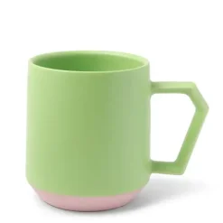 MIYA Company Chips 12 Oz. Mug Pastel Green