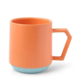 MIYA Company Chips 12 Oz. Mug Pastel Orange Sale