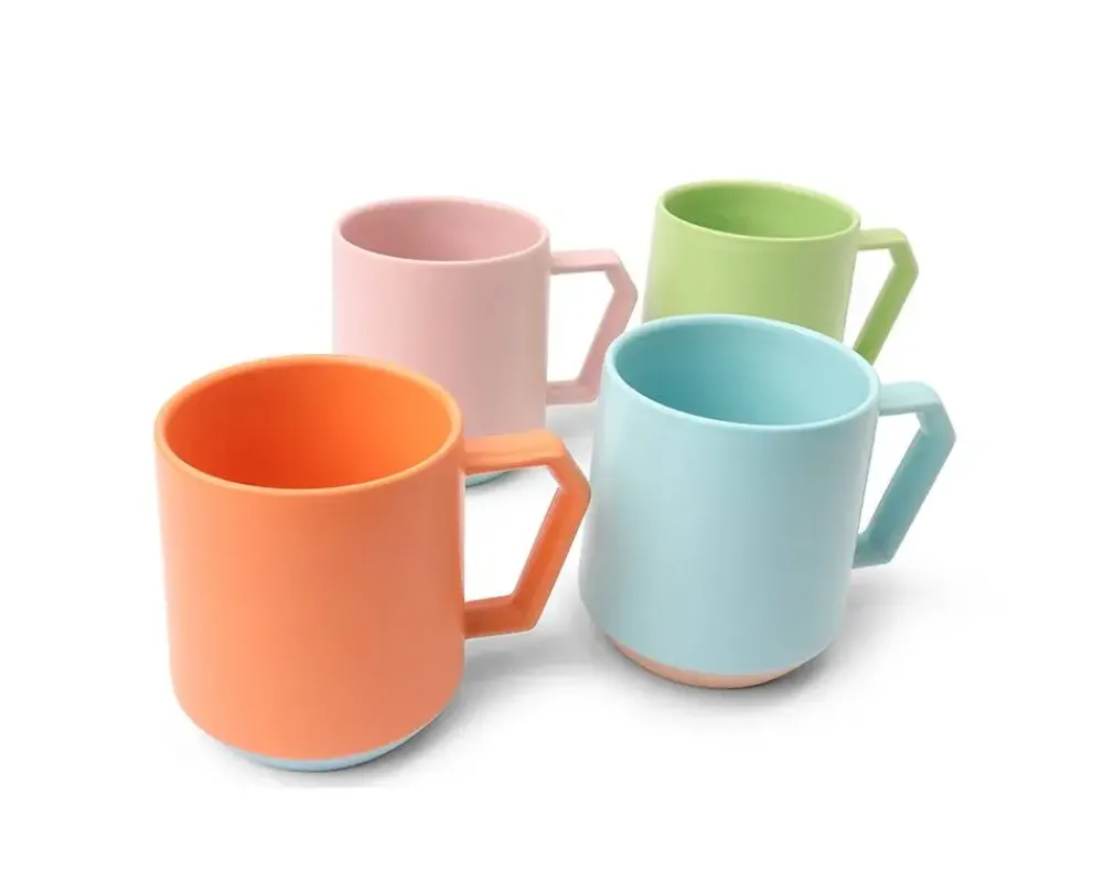 MIYA Company Chips 12 Oz. Mug Pastel Pink Discount