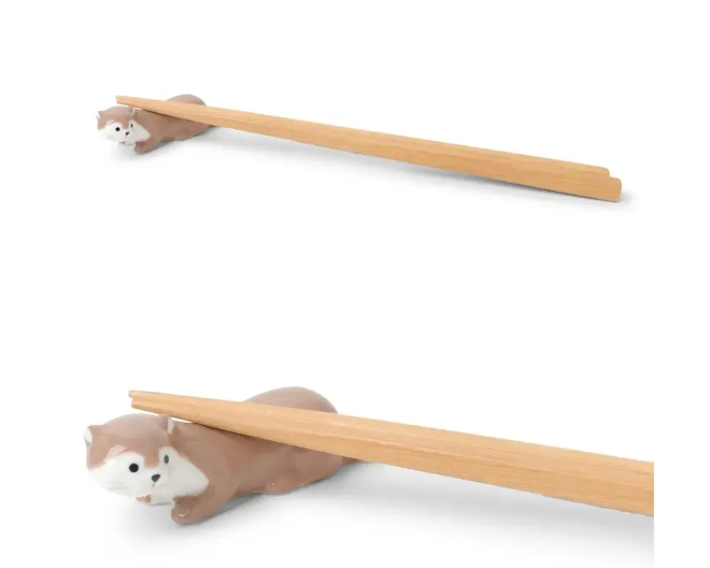 MIYA Company Chopstick Rest Otter Light Brown Outlet