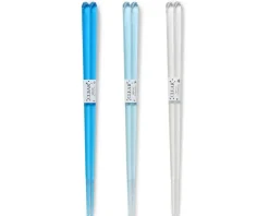 MIYA Company Chopsticks Acrylic Blue Set/3 Discount