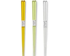 MIYA Company Chopsticks Acrylic Yellow Set/3 Outlet