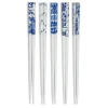MIYA Company Chopsticks Blue & White Assorted