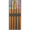 MIYA Company Chopsticks Set Bamboo Garden Seasons Discount
