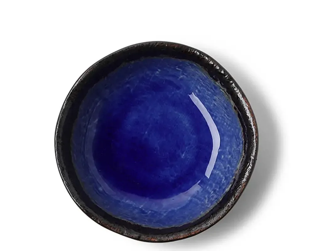 MIYA Company Cobalt Blue 5" Shallow Bowl Online