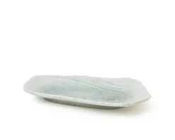 MIYA Company Coral Blue Rectangular Plate Outlet