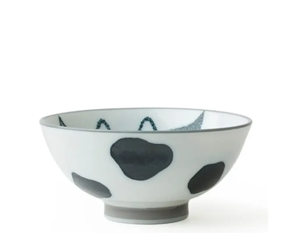 MIYA Company Cow 4.25" Rice Bowl Best