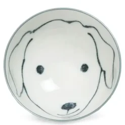 MIYA Company Dog Days 4.5" Rice Bowl - Labrador Clearance