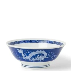 MIYA Company Dragon Blue 8.5" Bowl Best