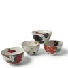 MIYA Company Floral Fall Rice Bowl Set Hot