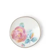 MIYA Company Floral Mini Plate Pink Rose Discount